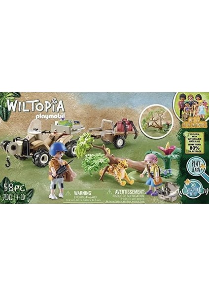 Wiltopia 71011 Hayvan Kurtarma Aracı, 4 Yaş ve Üzeri Çocuklar Için Sürdürülebilir Oyuncaklar fiyatları