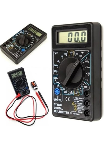 Avometre Multimetre Ölçü Aleti Akım Voltaj Direnç Ölçer