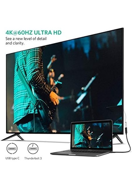 MT01925 Thunderbolt 3 Type-C Erkek To Type-C Dişi Uzatma Kablosu 50 cm modelleri