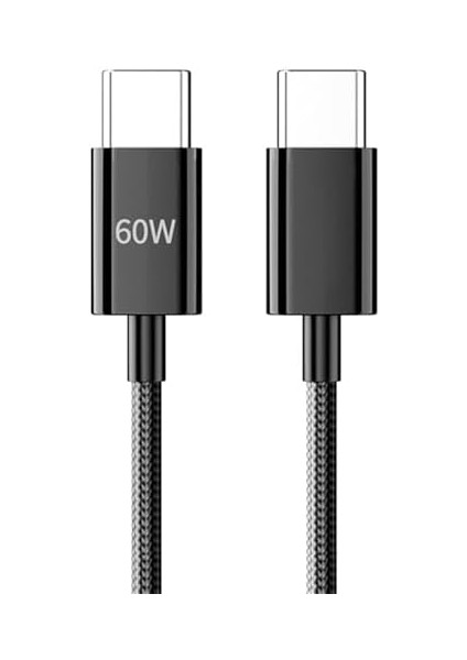Pdateknoloji 60W Hızlı Şarj ve Data Kablosu Siyah AZ-06AS modelleri