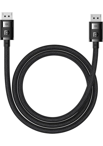 Definition Serisi Dp 8k To Dp 8k Adaptör Kablo, 1.5m, Siyah