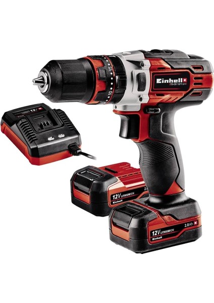 Akülü Darbeli Vidalama Te-Cd 12/1 Li-I (2x2.0 Ah) (Li-Ion, 12 V, 22 Tork Ayarı, 2 Vitesli Şanzıman, Darbeli Delme Fonksiyonu, Led, 2x 2.0 Ah Akü ve 45 Dak. Şarj Cihazı Dahil) - 4513890