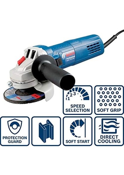 Professional Gws 750 S Avuç Taşlama Makinesi-Devir Ayarlı (750 W, Disk Çapı: 115 Mm, 2.800-11.000 Dev/dak) modelleri