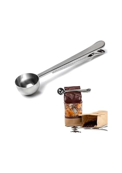 Mandallı Kahve Ölçü Kaşığı Paslanmaz Çelik Çok Fonksiyonlu Renkli Tasarım Kahve ve Çay Için Pratik Ölçüm Kaşığı fiyatları
