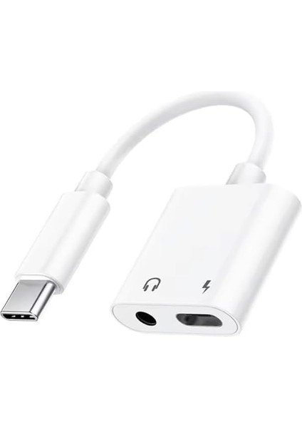 Type-C To Type-C ve 3.5mm Dönüştürücü | Çift Çıkışlı Adaptör | Yüksek Hızlı Şarj ve Ses Aktarımı | Usb-C Kulaklık Desteği | Kompakt ve Dayanıklı Tasarım modelleri