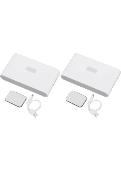 LED Iki Yönlü Şarj Edilebilir Sensörlü 2700K Günışığı, On-Off ve Sensör Modu (2 Adet)