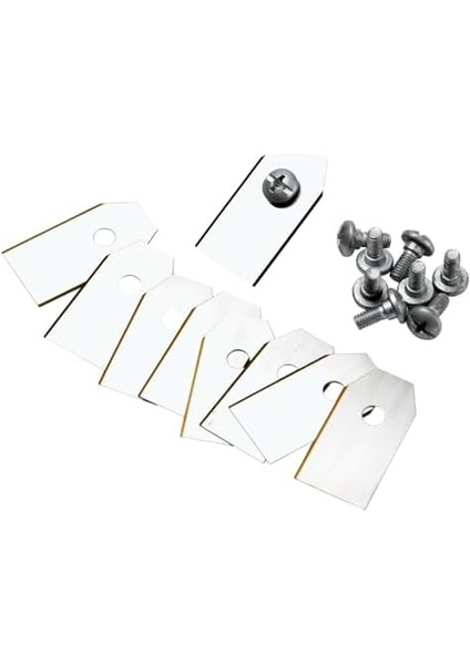 Çim Biçme Için Orijinal Yedek Bıçak: Çim Biçme Için Yüksek Kaliteli ve Keskin Bıçak, Kesim, 9 Birinci Sınıf Yedek Bıçaklı Set, Değiştirme (4087-20) fiyatları
