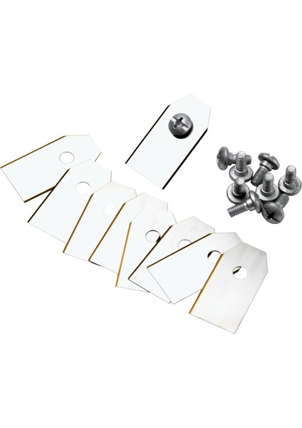 Çim Biçme Için Orijinal Yedek Bıçak: Çim Biçme Için Yüksek Kaliteli ve Keskin Bıçak, Kesim, 9 Birinci Sınıf Yedek Bıçaklı Set, Değiştirme (4087-20) modelleri
