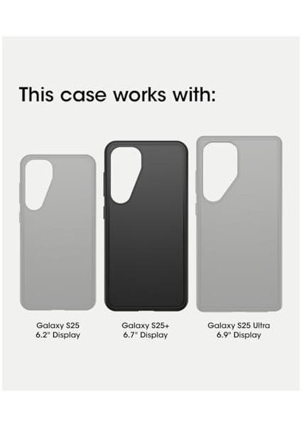 Sleek Serisi Kılıf S25+ Için, Darbeye Dayanıklı, Düşmeye Dayanıklı, Ultra, Kılıf, Askeri Standartlara Göre Test Edildi, Şeffaf, Olmayan Paketleme modelleri