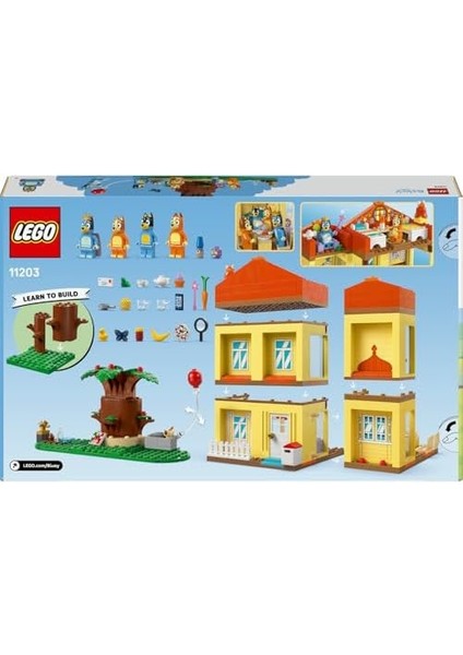 ’nin Aile Evi 11203-4 Yaş ve Üzeri Çocuklar Için Ev Içeren Yaratıcı Oyuncak Yapım Seti, Doğum Günü Hediyesi Fikri (382 Parça) modelleri