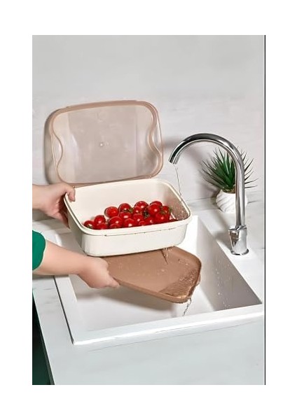 Ahmet Rüya Süzgeçli Saklama Kabı 4500 Ml, Kumsal fiyatları