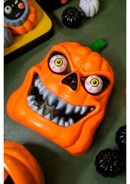 Halloween Maske Bal Kabağı Turuncu