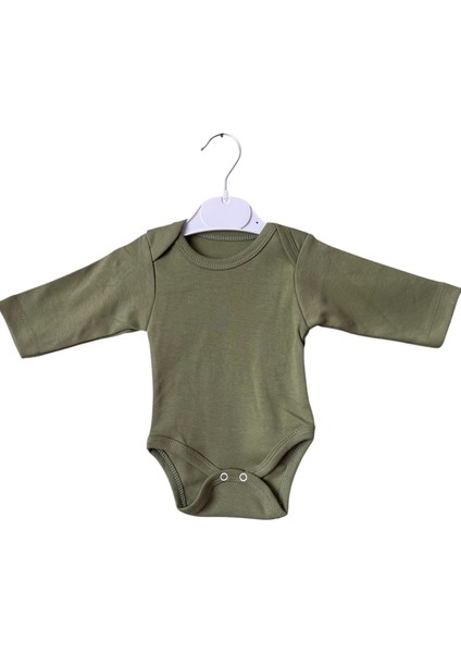 Panda Desenli 3’lü Uzun Kollu Bebek Body Seti