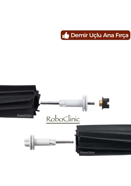 Roborock S8 Sonic Mopping Robot Süpürge Uyumlu Yedek Ana Fırça, Yan Fırça, Hepa Filtre - 11 Parça fırsatları