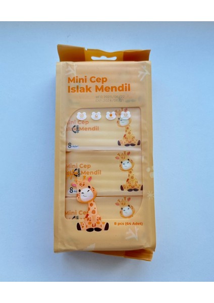 Mini Cep Islak Mendil