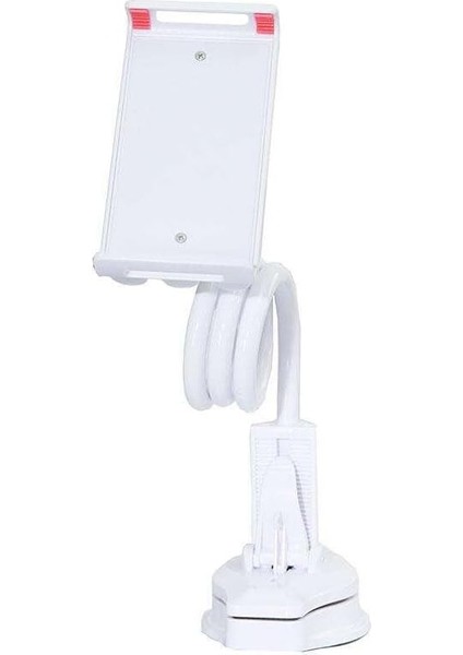 Akrobat Tablet ve Telefon Tutucu Beyaz