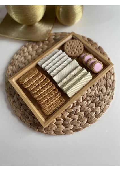 Bambu Çok Amaçlı Düzenleyici Sunum Tepsisi (33 cm x 22 Cm) ROYALEKS-81287