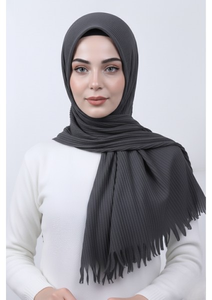 Piliseli Şal | Ütü Gerektirmez, Hafif Şal Standart Ölçü, Formunu Koruyan Doku Piliseli Bambu Şal