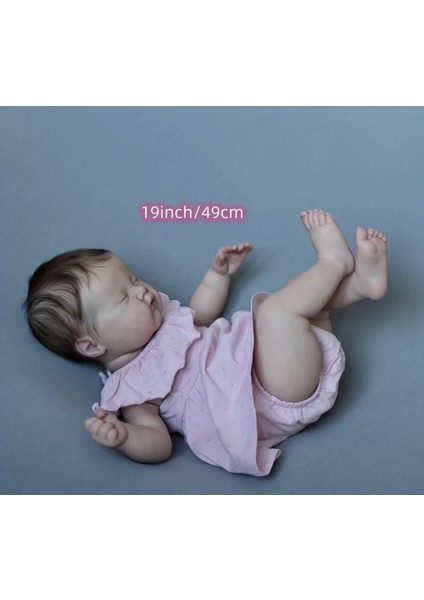 Vinil Silikon Bebek 50 Santim Silikon Bebek Gerçekçi Bebek Reborn Bebek