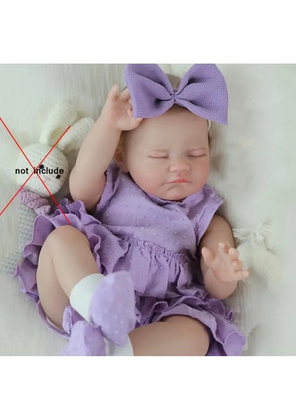 Vinil Silikon Bebek 48 Santim Tam Vücut Silikon Yıkanabilir Bebek