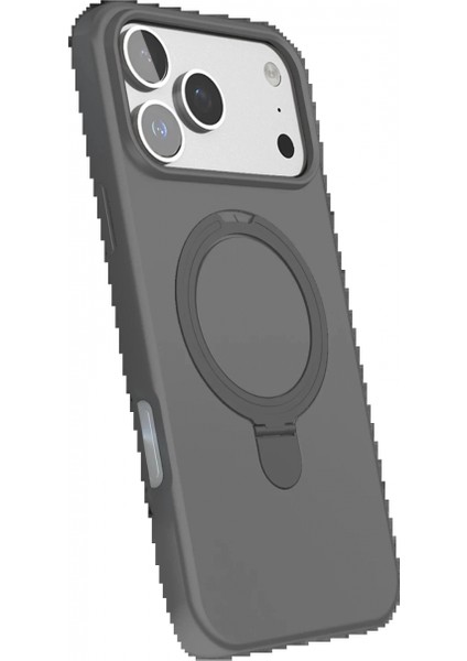 Apple iPhone 17 Pro Regal Magsafe Standlı Kapak - Titan Gri fiyatları