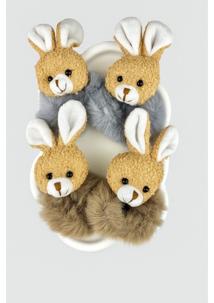 Tavşanlı Peluş Toka 1 Çift