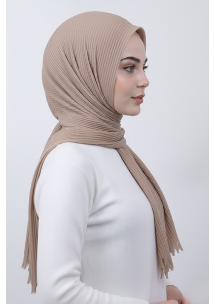 Piliseli Şal | Ütü Gerektirmez, Hafif Şal Standart Ölçü, Formunu Koruyan Doku Piliseli Bambu Şal