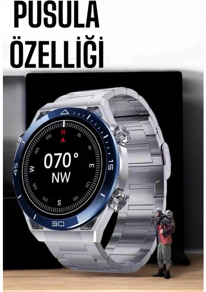 Ieg Akıllı Saat Yeni Nesil Bluetooth Bağlantılı Uyku ve Sağlık Takibi Nfc ve Gps fırsatları