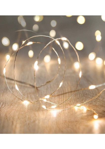 Ev Balkon ve Parti Için 3 Metre USB Gün Işığı Peri LED Yılbaşı Süsü Işık fırsatları