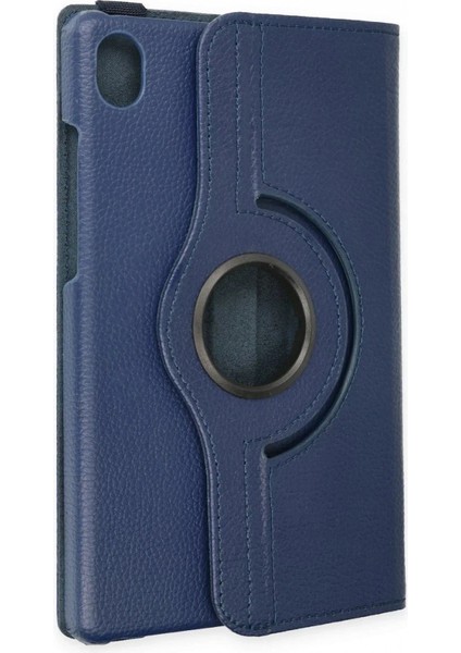 Ieg Lenovo Tab M8 Kılıf 360 Tablet Deri Kılıf - Lacivert