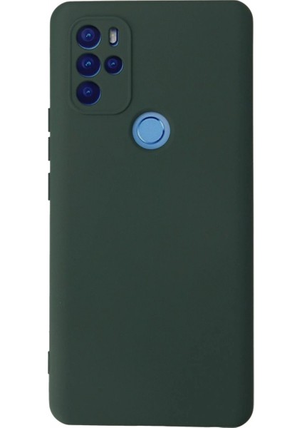 İEG General Mobile GM 21 Pro Kılıf Nano içi Kadife Silikon - Koyu Yeşil