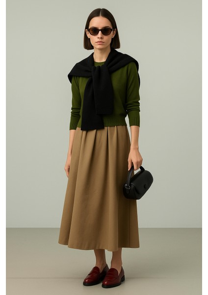 Kare Parçalı Patchwork Atkı - Spor Triko Örme Omuz Atkısı | Unisex Boho Şal - Atkı modelleri