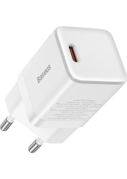 Gan3 30W Şarj Cihazı Beyaz