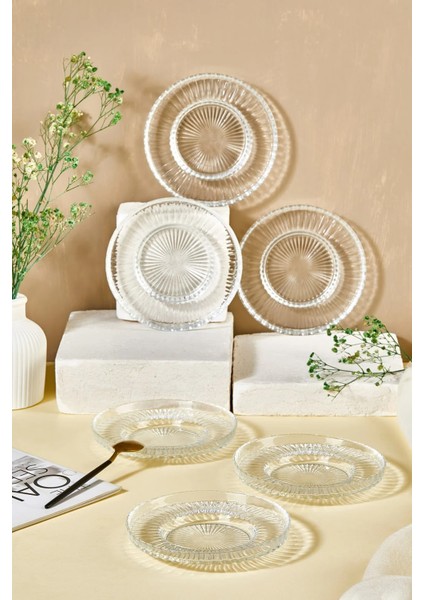 Elysia Çay Tabağı 6 Lı Elysia Çay Bardağına Uyumlu Bardak Altlığı Çay Tabağı modelleri