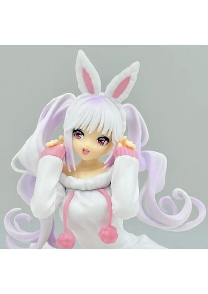 Anime Kız Sakura Figür Oturan Figur Oyuncak