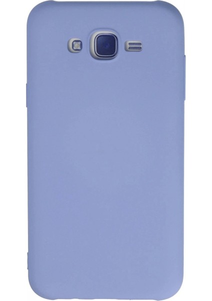 Ieg Samsung Galaxy J7 Kılıf Nano Içi Kadife Silikon - Lila