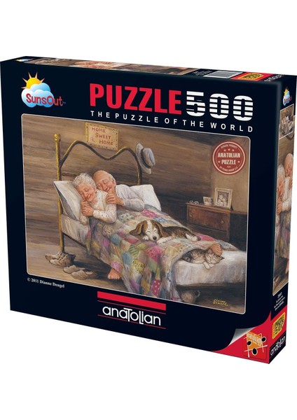 Puzzle - Ev Gibisi Yok / 500 Parça, #3541