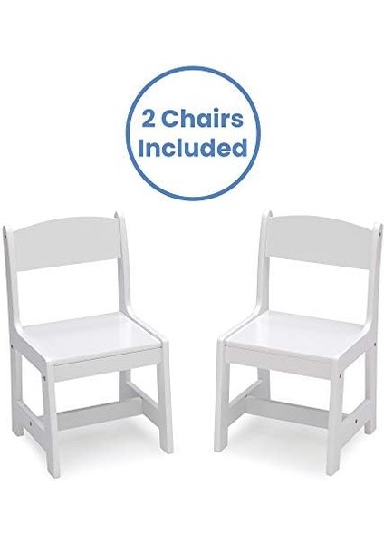 Children Mysize Kids Ahşap Masa ve Takımı (2 Dahil) modelleri