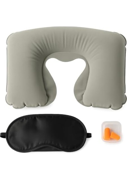 Store Seyahat Konfor Seti – Şişme Boyun Yastığı, Göz Bandı ve Kulak Tıkacı 3'lü Kit fiyatları