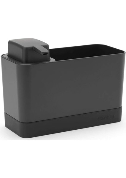 Sabunluk ve Sünger Seti Ikili Koyu Gri 302602