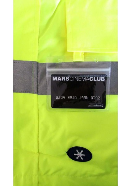 Junıor JN1011-P (3xl) Sarı Waterproof Polarlı Fosforlu Oxford Parka modelleri