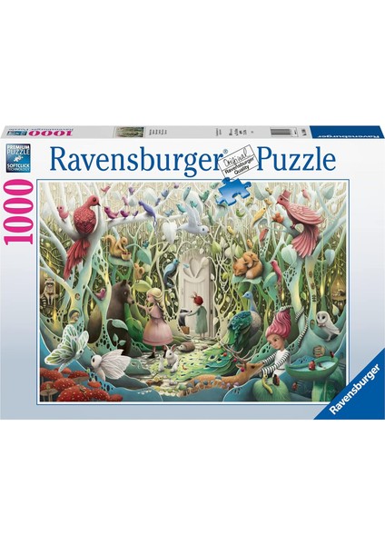 168064 Gizli Bahçe Yetişkin Puzzle, 1000 Parça, Çok Renkli
