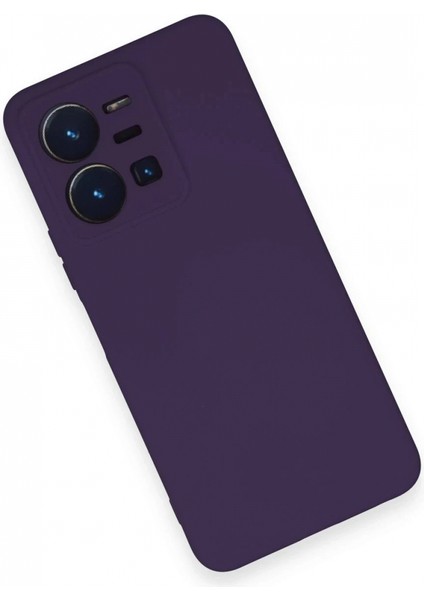 Ieg Vivo Y35 Kılıf Nano Içi Kadife Silikon - Mor modelleri