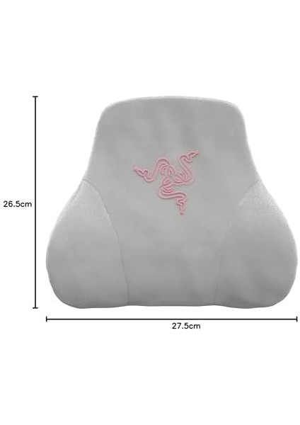 Kafa Yastığı - Oyuncu Koltuğu Için Boyun ve Baş Desteği (Ergonomik Tasarımlı, Hafızalı Köpük Dolgu, Peluş Kadife ile Sarılmış) Kuvars Pembe fiyatları