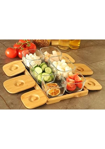 Krosna - 13 Parça Cam Kahvaltılık fiyatları