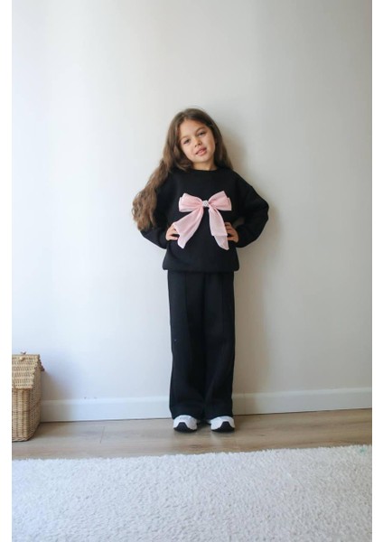 Kız Çoçuk Fiyonk Tasarım 2 Li Takım