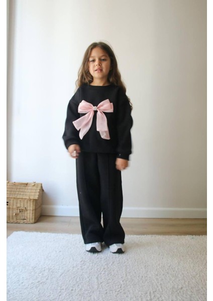 Kız Çoçuk Fiyonk Tasarım 2 Li Takım modelleri