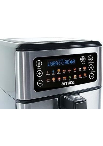 GH22230 Airfryer Hava Fritözü Gri Siyah modelleri