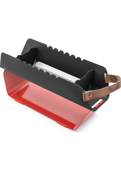 Fumo M Kırmızı Pratik Kamp Barbekü Mangal