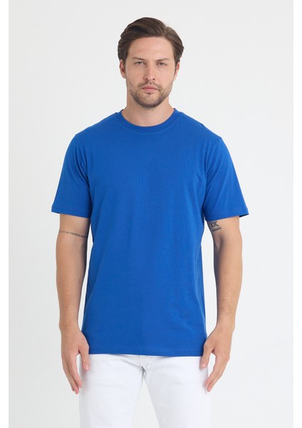 Unisex Bisiklet Yaka Regular Fit Basic % 100 Pamuk T-Shirt fiyatları